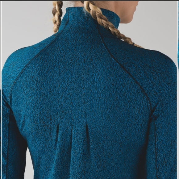 Sz 10 Lululemon Rush Hour 1/2 Zip Running Long Sleeve Pullover Sweater. - Picture 3 of 14